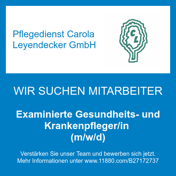 Bilder Pflegedienst Carola Leyendecker GmbH