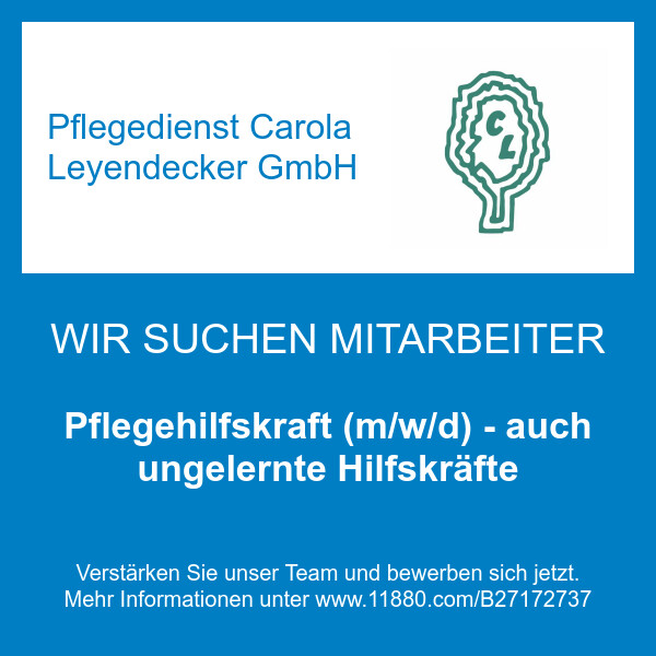 Bilder Pflegedienst Carola Leyendecker GmbH