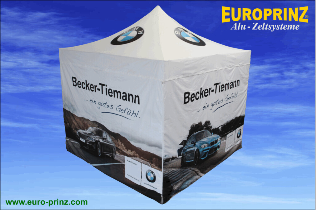 Bilder EUROPRINZ GmbH, Faltzeltsysteme