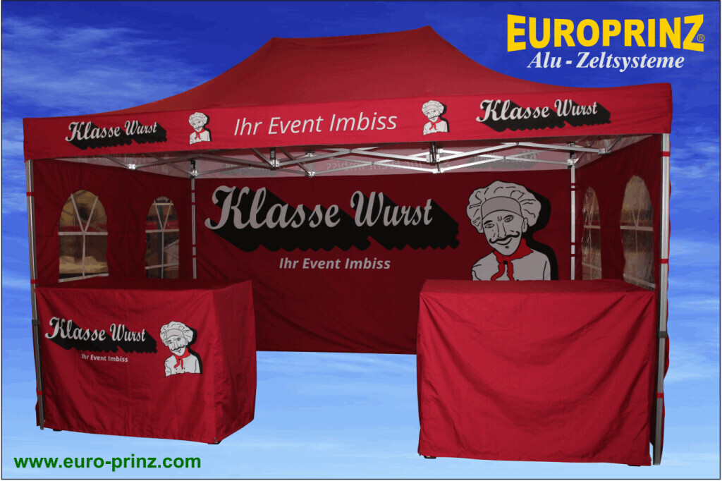 Bilder EUROPRINZ GmbH, Faltzeltsysteme