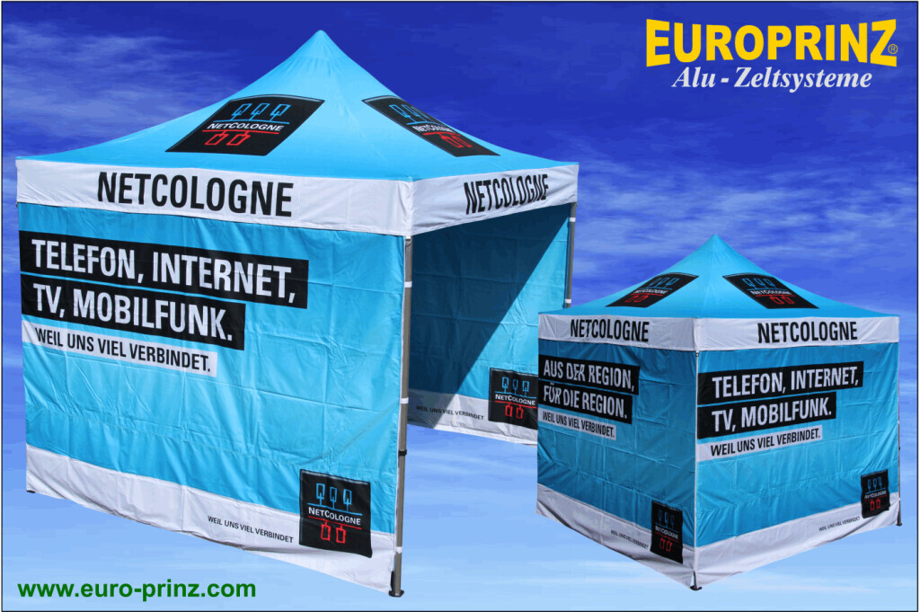 Bilder EUROPRINZ GmbH, Faltzeltsysteme