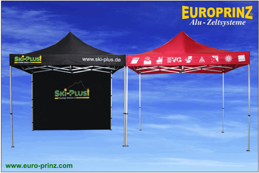 Bilder EUROPRINZ GmbH, Faltzeltsysteme