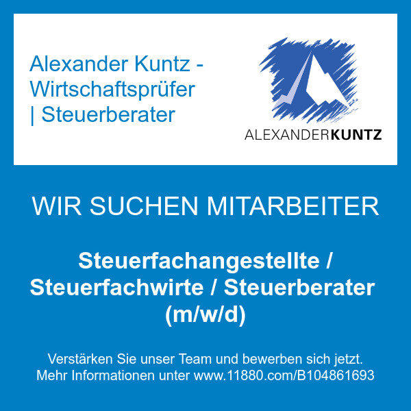 Bilder Alexander Kuntz - Wirtschaftsprüfer | Steuerberater
