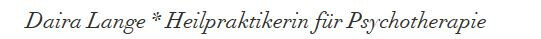 Daira Lange Heilpraktikerin Logo