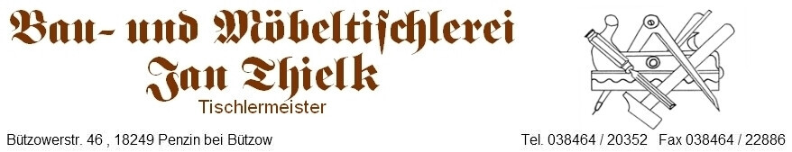 Bau- und Möbeltischlerei Jan Thielk Logo