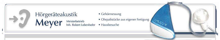 Hörakustik Meyer Inh. R. Lobenhofer Logo