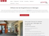 Website Screenshot Singold Fenster Vertriebsgesellschaft mbH & Co.KG