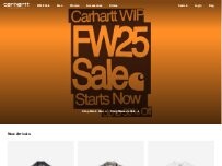 Website Screenshot Carhartt WIP Store Berlin Mitte