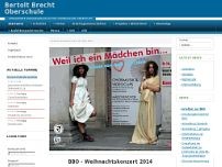 Screenshot for www.brecht-oberschule.de