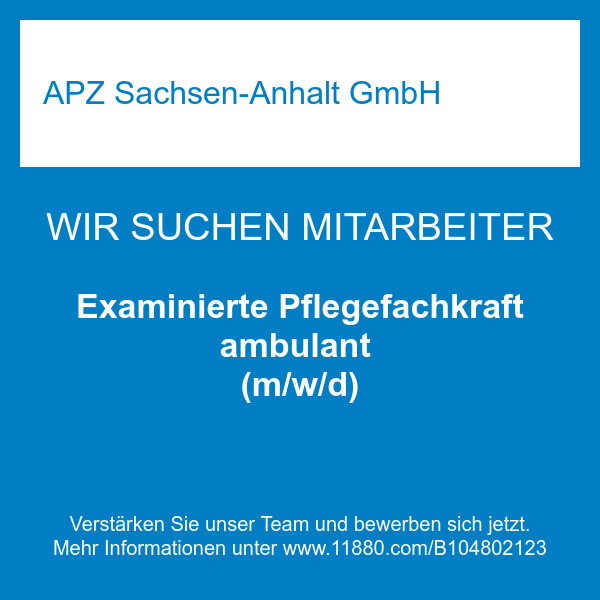 Bilder APZ Sachsen-Anhalt GmbH