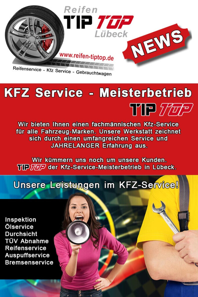 Bilder Reifen & Kfz-Meisterbetrieb TIP TOP Lübeck