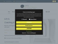 Website A.R.S. Coaching & Mediation