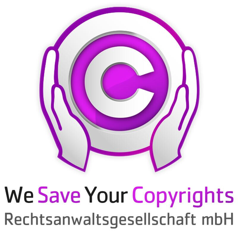 WeSaveYourCopyrights Rechtsanwaltsgesellschaft mbH Logo