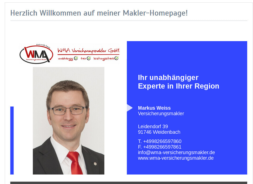 Bilder WMA Versicherungsmakler GmbH