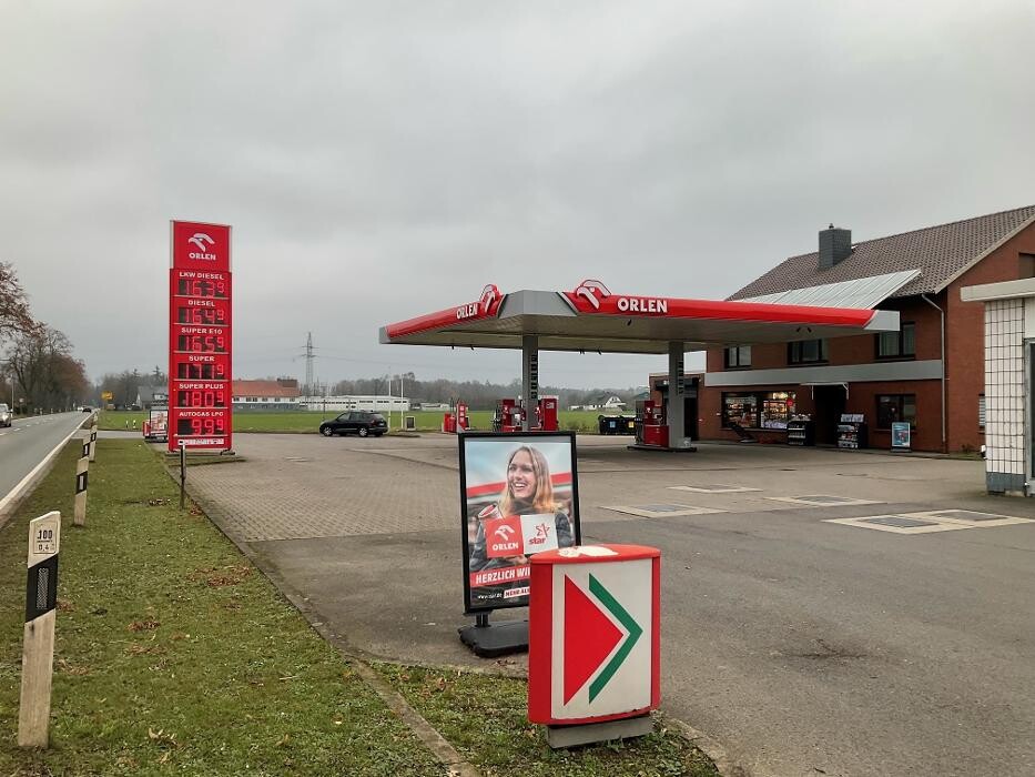 Bilder ORLEN Tankstelle