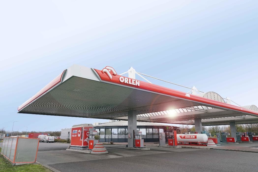 Bilder ORLEN Tankstelle