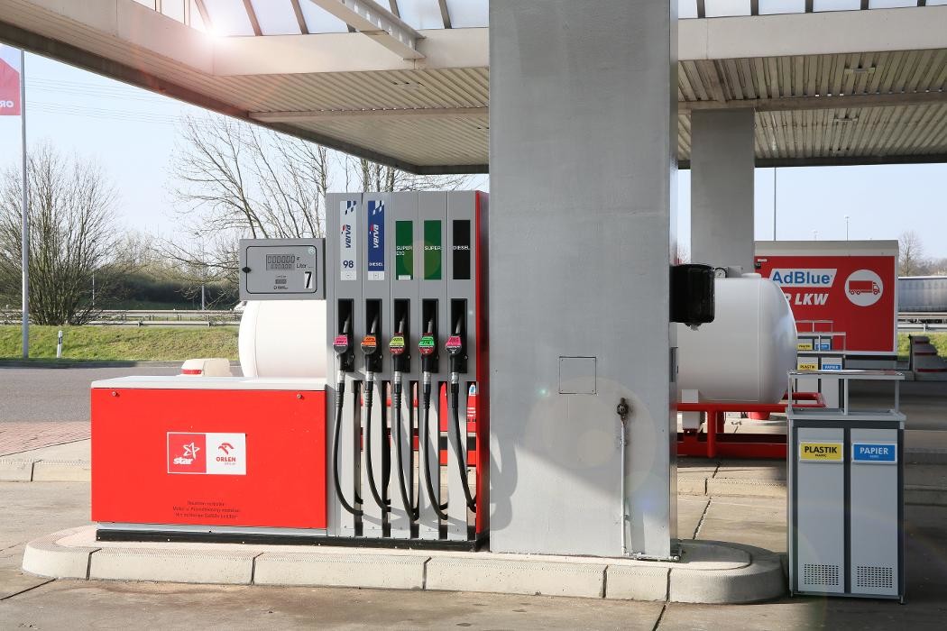 Bilder ORLEN Tankstelle