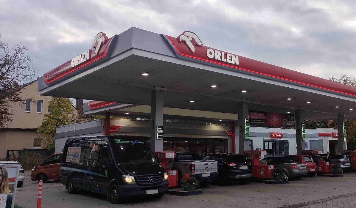 Bilder ORLEN Tankstelle