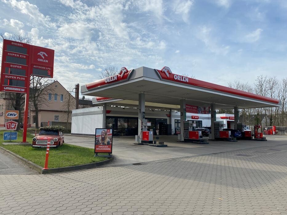 Bilder ORLEN Tankstelle