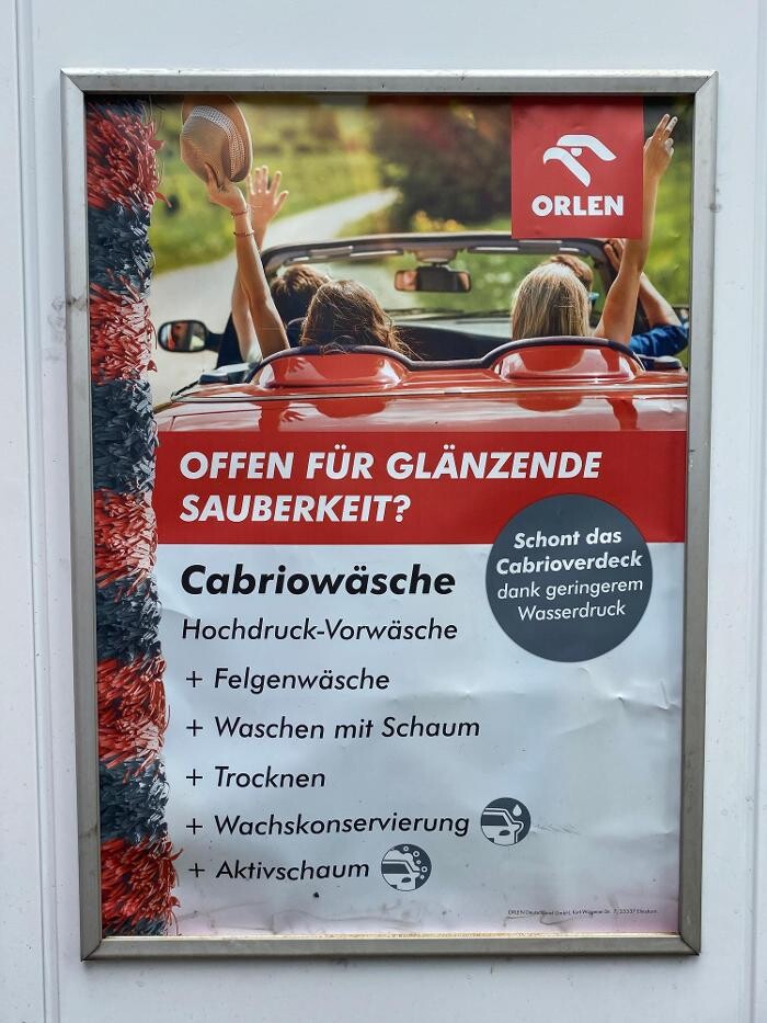 Bilder ORLEN Tankstelle