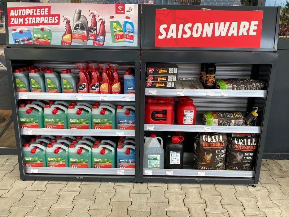 Bilder ORLEN Tankstelle