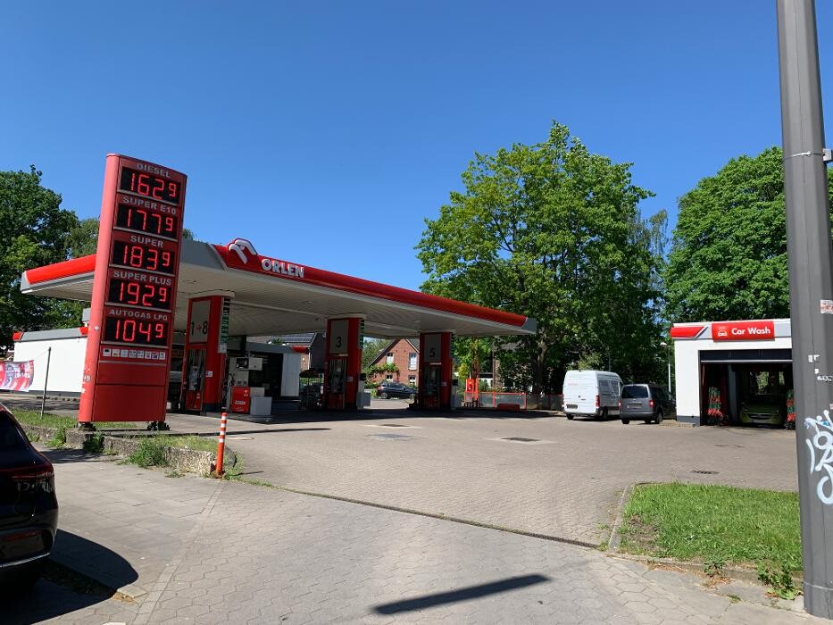 Bilder ORLEN Tankstelle