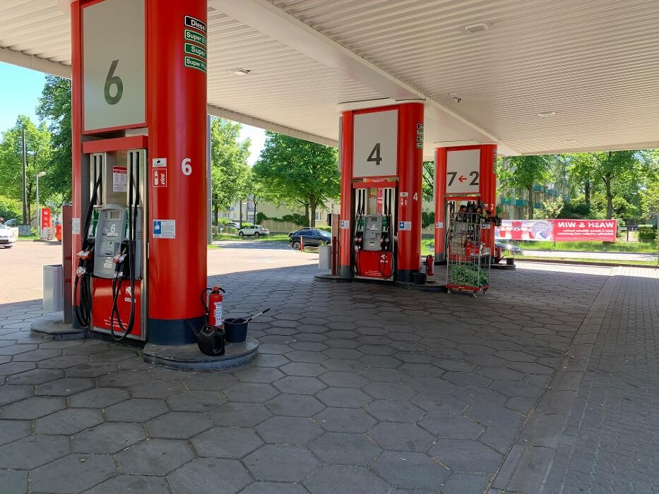 Bilder ORLEN Tankstelle