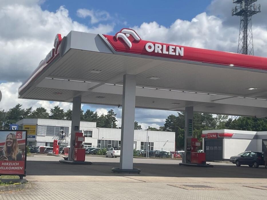 Bilder ORLEN Tankstelle