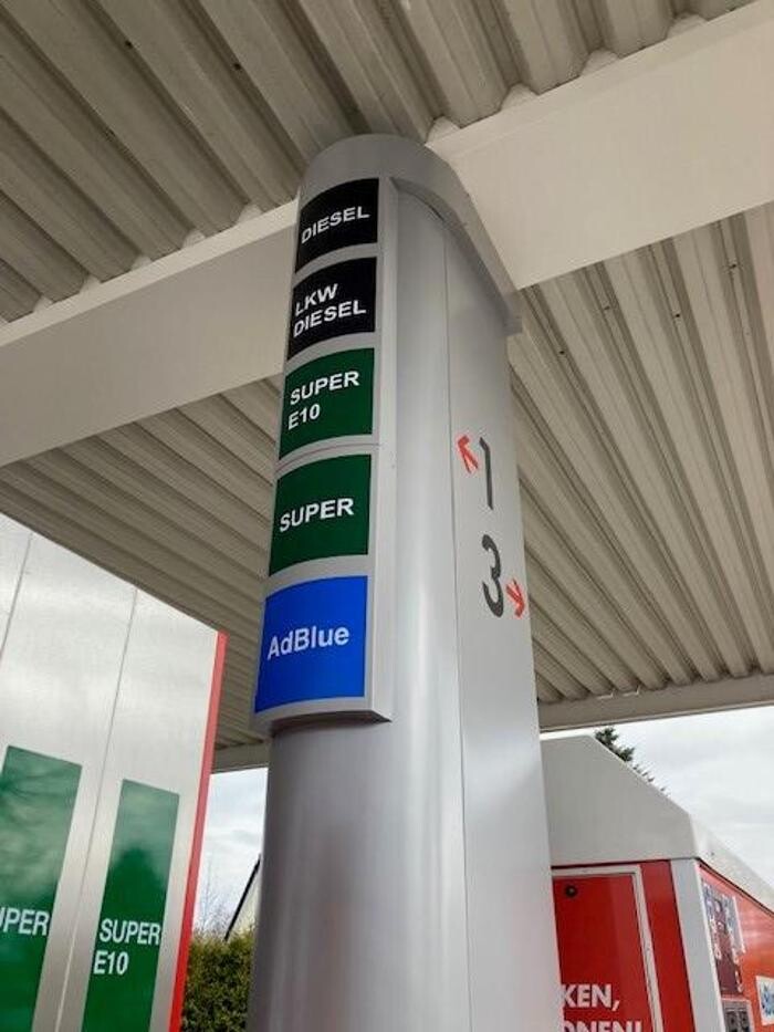 Bilder ORLEN Tankstelle