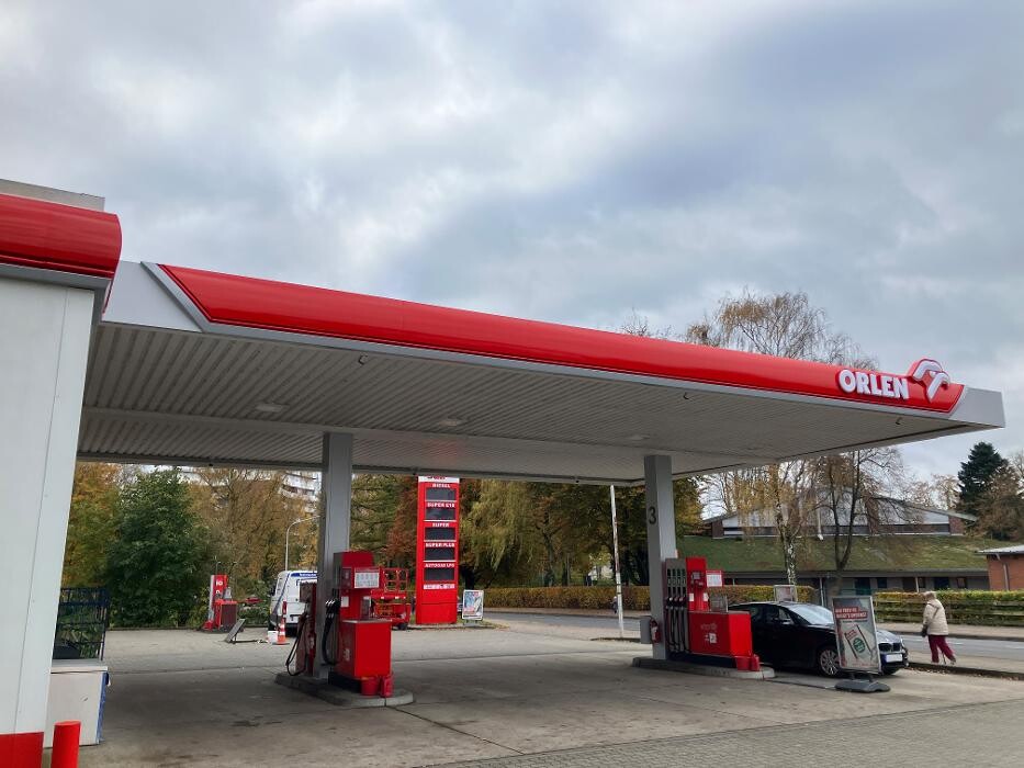 Bilder ORLEN Tankstelle