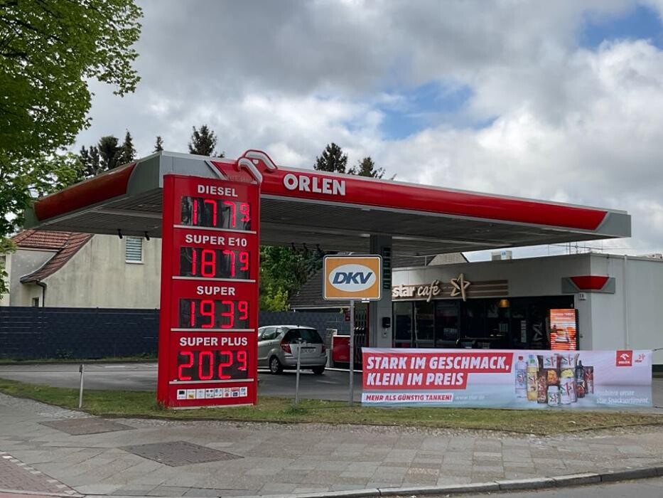 Bilder ORLEN Tankstelle