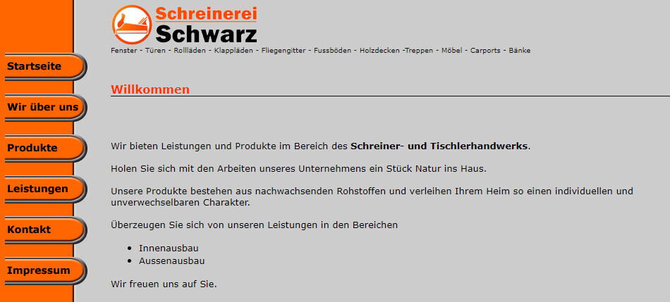 Bilder Schreinerei Schwarz