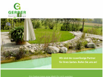 Gartenpflege Gerber website screenshot