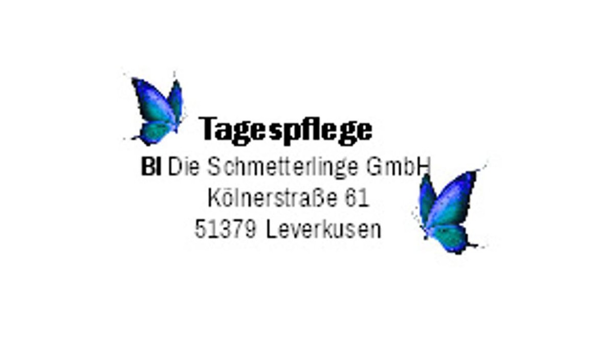 BI Die Schmetterlinge GmbH Tagespflege Logo