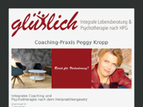 Glüxlich Peggy Kropp website screenshot