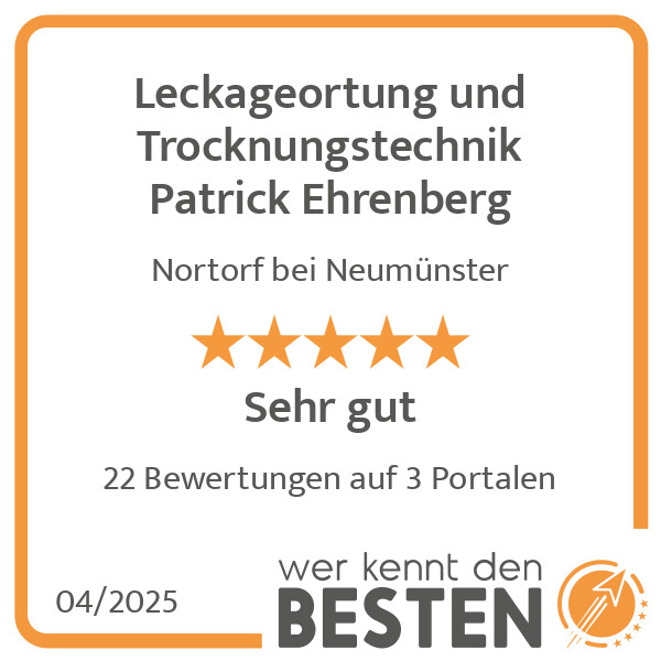 Bilder Leckageortung und Trocknungstechnik Patrick Ehrenberg