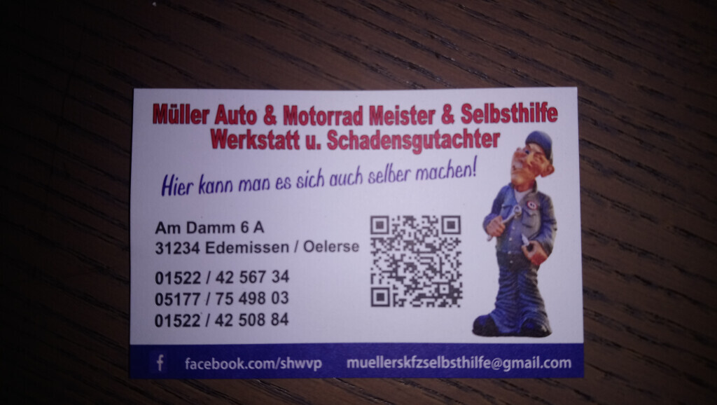 Müllers Auto & Motorrad Meister & Selbsthilfe Werkstatt Logo