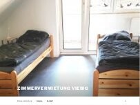 Website Screenshot Zimmervermietung Viebig