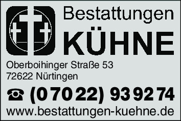 Bilder Bestattungen Kühne GmbH