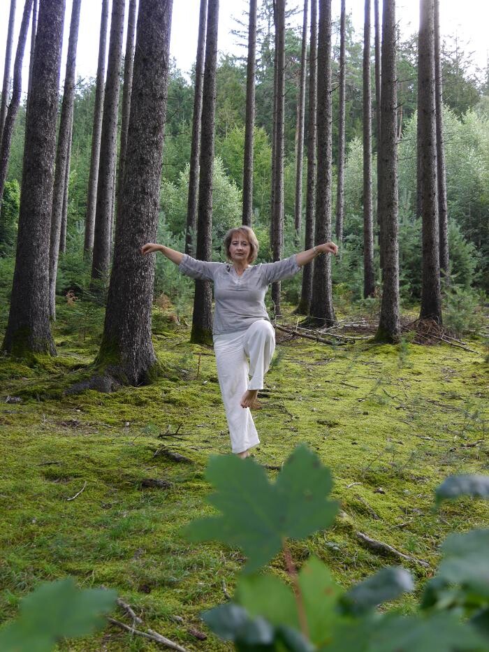 Bilder Taiji-Qigong mit Regine