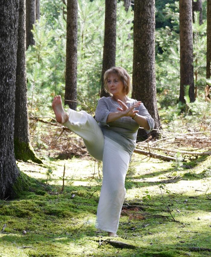 Bilder Taiji-Qigong mit Regine