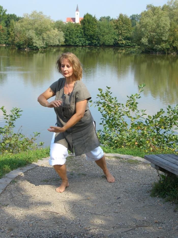 Bilder Taiji-Qigong mit Regine