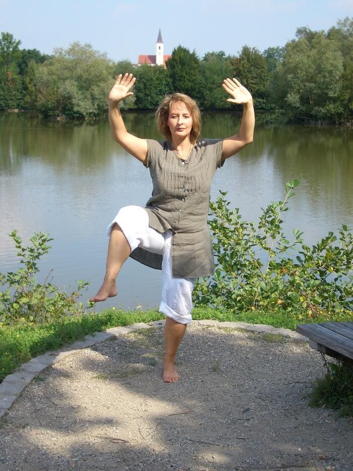 Bilder Taiji-Qigong mit Regine