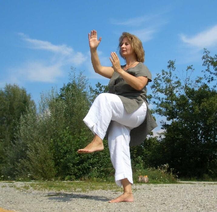Bilder Taiji-Qigong mit Regine