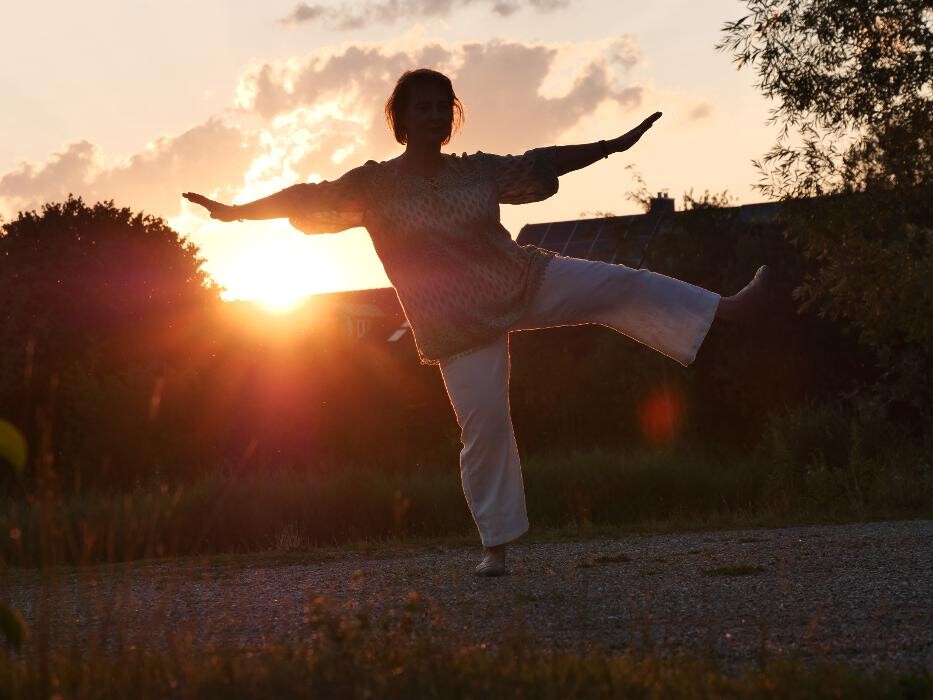 Bilder Taiji-Qigong mit Regine