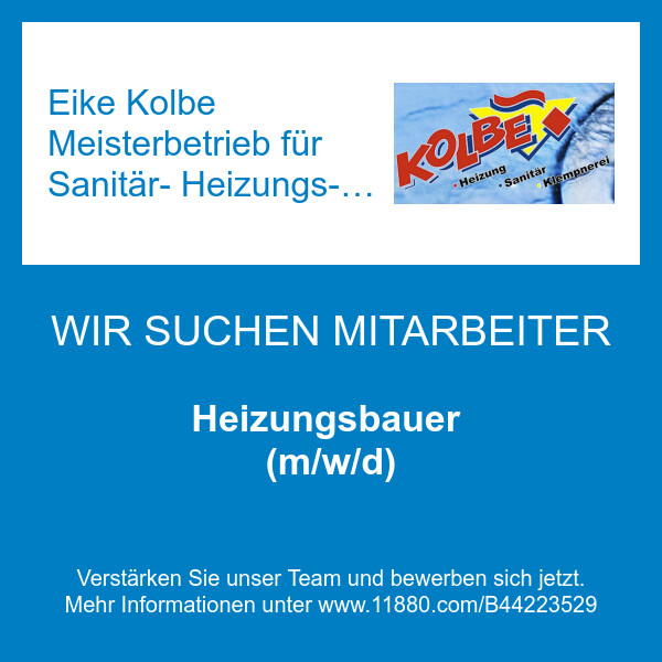 Bilder Eike Kolbe Meisterbetrieb für Sanitär- Heizungs- und Klimatechnik