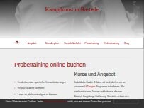 Website Screenshot www.yoshinryu.de