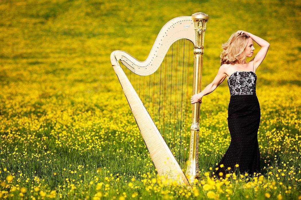 Bilder Harfenistin Stephanie Schwarz