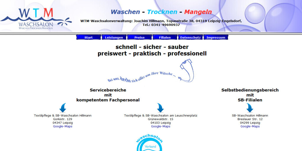 Bilder SB Waschsalon Leipzig