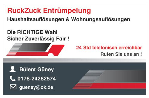 Bilder RuckZuck Entrümpelung